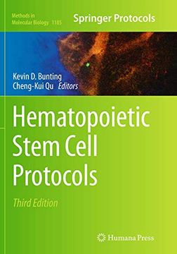 portada Hematopoietic Stem Cell Protocols (Methods in Molecular Biology, 1185) (in English)