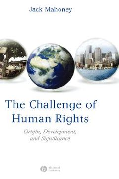 portada the challenge of human rights: origin, development and significance