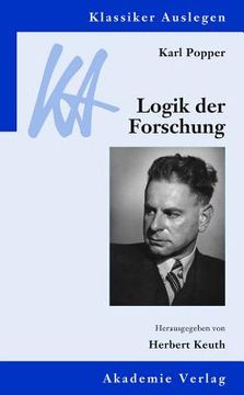 portada Karl Popper: Logik Der Forschung (en Alemán)