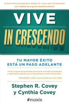 portada Vive in crescendo (en España)