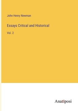 portada Essays Critical and Historical: Vol. 2 (en Inglés)