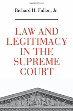 portada Law and Legitimacy in the Supreme Court 