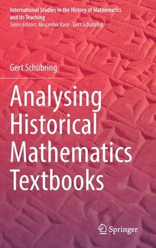 portada Analysing Historical Mathematics Textbooks (en Inglés)