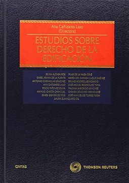 portada Estudios Sobre Derecho de la Edificación (Estudios y Comentarios de Legislación) (in Spanish)