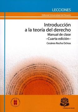 portada INTRODUCCION A LA TEORIA DEL DERECHO (4ªED) MANUAL DE CLASE