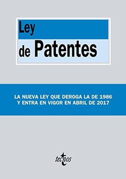 portada Ley de Patentes