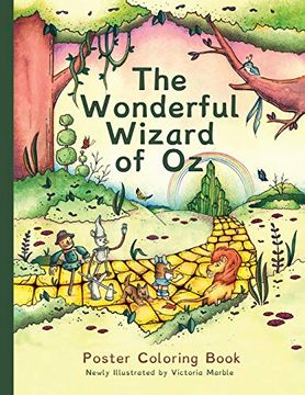portada The Wonderful Wizard of oz Poster Coloring Book: Mcp Classic (en Inglés)