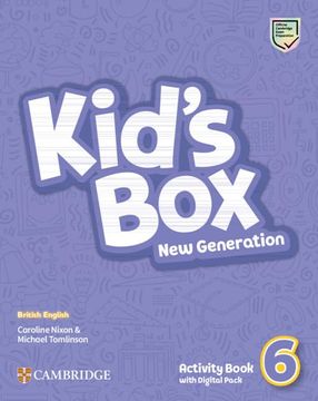 portada Kid's Box New Generation Level 6 Activity Book with Digital Pack British English (en Inglés)