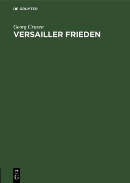 portada Versailler Frieden (en Alemán)