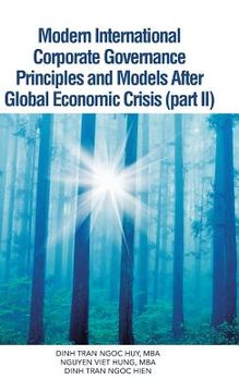 portada Modern International Corporate Governance Principles and Models After Global Economic Crisis (Part II) (in English)