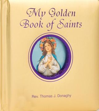 portada my golden book of saints (in English)