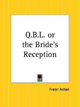 portada q.b.l. or the bride's reception (in English)