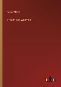 portada Irrthum und Wahrheit (en Alemán)