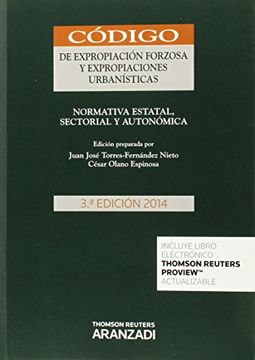 portada Expropiación Forzosa Y Expropiaciones Urbanísticas - 3ª Edición (+ Proview) (Codigos Basicos Prof. 2016)