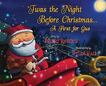 portada 'Twas the Night Before Christmas: A First for gus (1) (The Adventures of gus the Bassett Hound) (en Inglés)