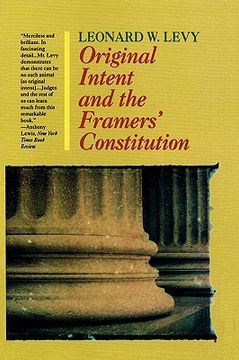 portada original intent and the framers' constitution (in English)