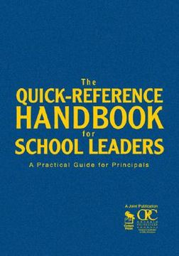 portada the quick-reference handbook for school leaders: a practical guide for principals (en Inglés)