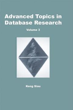 portada advanced topics in database research, volume 3 (en Inglés)