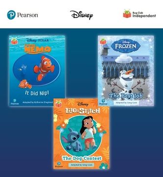 portada Pearson bug Club Disney Reception Pack c, Including Decodable Phonics Readers for Phases 2 and 3: Finding Nemo: It did Nip! , Frozen: The Best Job, Lilo and Stitch: The dog Contest