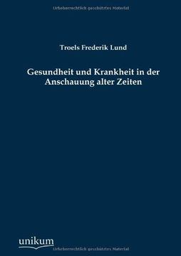 portada Gesundheit und Krankheit in der Anschauung alter Zeiten (German Edition)