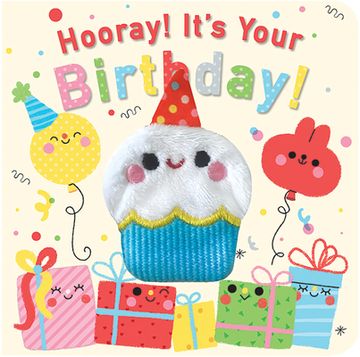 portada Hooray! It'S Your Birthday! (Finger Puppet Board Books) (in English)