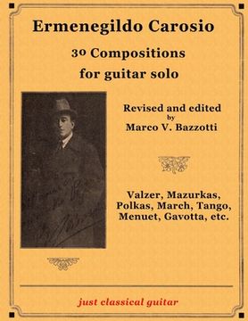 portada Ermenegildo Carosio - 25 Compositions for guitar solo (en Inglés)