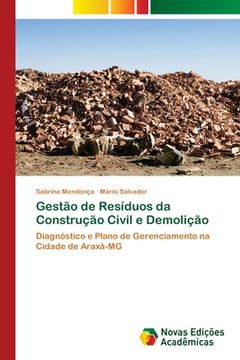 portada Gestão de Resíduos da Construção Civil e Demolição (en Portugués)