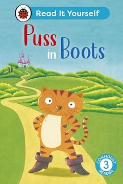 portada Puss in Boots: Read it Yourself - Level 3 Confident Reader (en Inglés)