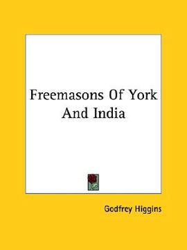 portada freemasons of york and india (in English)