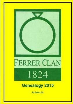 portada Ferrer Clan 1824: Genealogy 2015