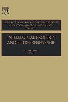 portada intellectual property and entrepreneurship (en Inglés)