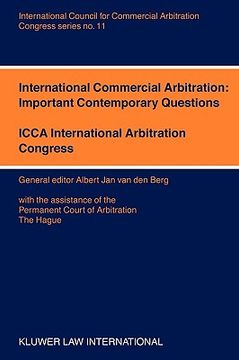portada international commercial abritation: important contemporary questions
