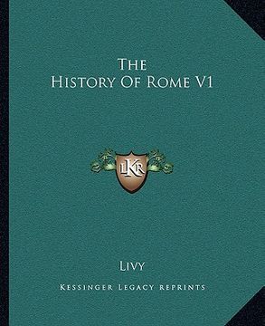 portada the history of rome v1 (in English)