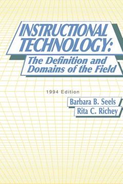 portada instructional technology: the definition and domains of the field, 1994 edition (en Inglés)