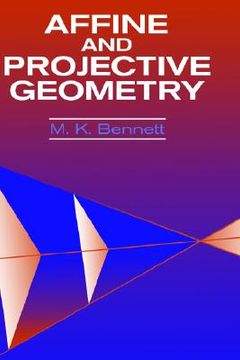 portada affine and projective geometry (en Inglés)
