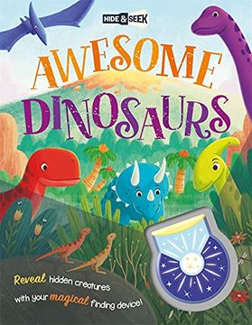 portada Awesome Dinosaurs (Magical Light Book) (in English)