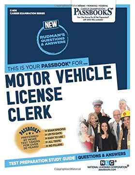 portada Motor Vehicle License Clerk 