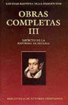 portada obras completas de san juan bautista de la concepción. iii: espíritu de la reforma trinitaria (in Spanish)
