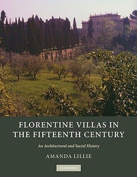 portada Florentine Villas in the Fifteenth Century Paperback (Architecture in Early Modern Italy) (en Inglés)