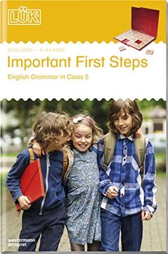 portada Lük English Grammar: Lük: Important First Steps: English Grammar in Class 5: Important First Steps ab Klasse 5: Heft 1 (en Inglés)