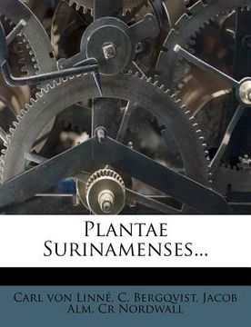 portada Plantae Surinamenses... (in Latin)