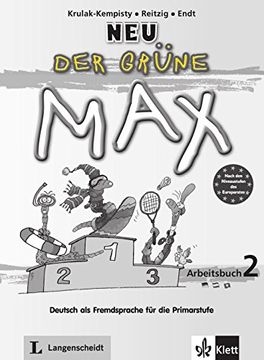 portada Der grüne Max - Neubearbeitung 2012 / Arbeitsbuch mit Audio-CD 2: Deutsch als Fremdsprache für die Primarstufe (en Alemán)
