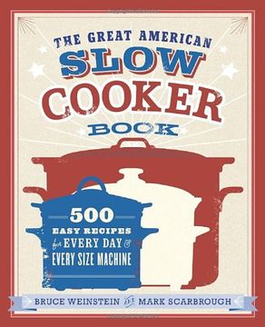 portada The Great American Slow Cooker Book (en Inglés)