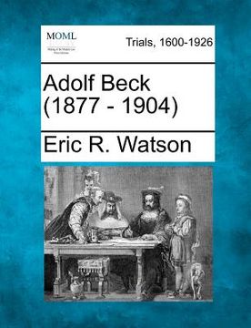 portada adolf beck (1877 - 1904) (en Inglés)