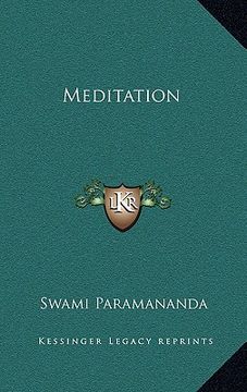 portada meditation (en Inglés)