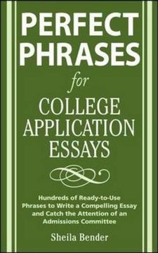 portada Perfect Phrases for College Application Essays (in English)