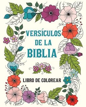portada Versículos de la Biblia Libro de Colorear para Adultos y Adolescentes: 49 Citas Inspiradoras de las Escrituras