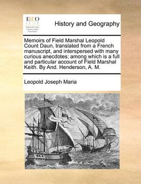 portada memoirs of field marshal leopold count daun, translated from a french manuscript, and interspersed with many curious anecdotes; among which is a full (in English)