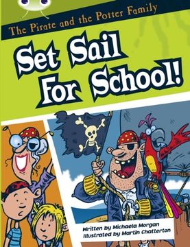 portada The Pirate and the Potter Family: Set Sail for School (White b) (en Inglés)