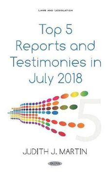 portada Top 5 Reports and Testimonies in July 2018 (in English)